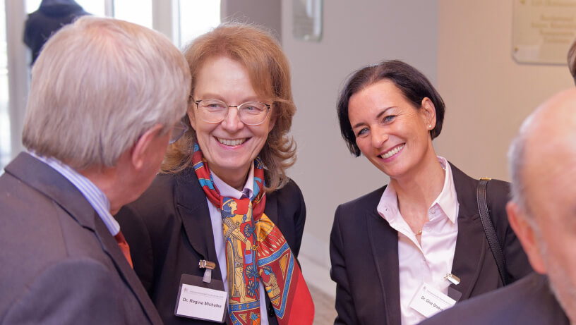 Mitglieder der AG Strafrecht im Gespräch