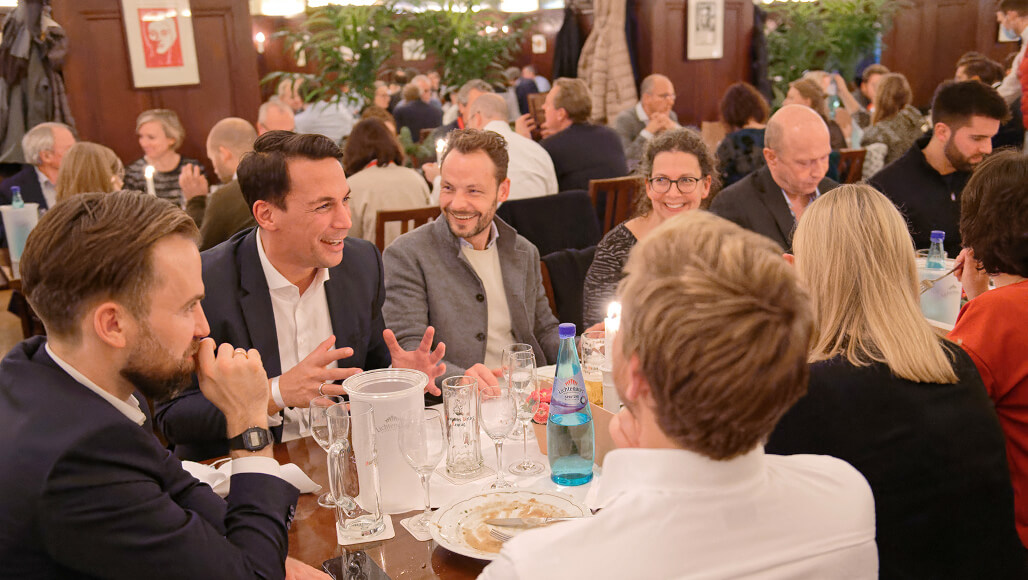 Mitglieder der AG Strafrecht im Gespräch