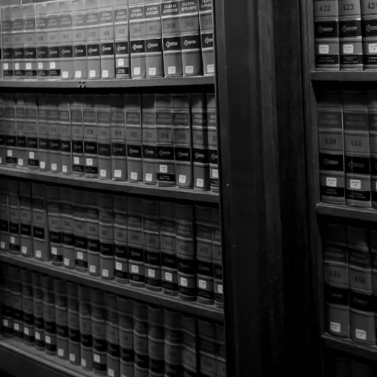 Symbolbild: Fachbücher aus dem Strafrecht