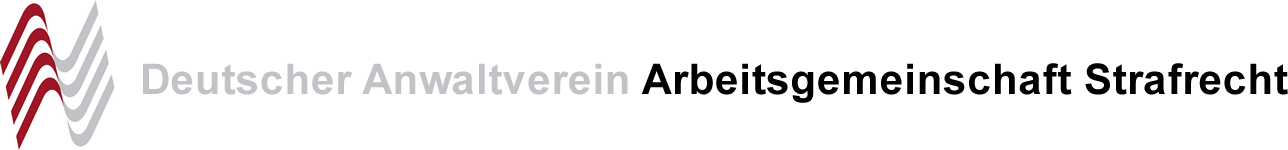 Deutscher Anwaltverein – Arbeitsgemeinschaft Strafrecht Logo